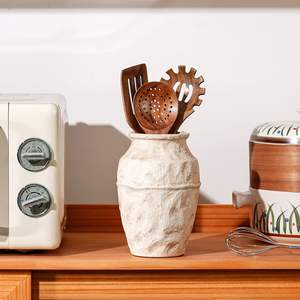 Jarrón <span class=keywords><strong>de</strong></span> Cerámica Estilo Wabi Sabi, Jarra <span class=keywords><strong>de</strong></span> Cerámica Vintage <span class=keywords><strong>de</strong></span> Alta Gama, <span class=keywords><strong>Flores</strong></span> <span class=keywords><strong>Secas</strong></span>, Estilo Chino, Decoración Hecha a Mano para la Entrada - Product Image 4