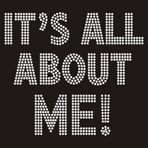 Strass Termoadesivi Personalizzati con Diamanti e Motivi in Vetro per Design con Logo 'It's All About Me' per Trasferimenti su Magliette, Scarpe e Borse - Product Image 2