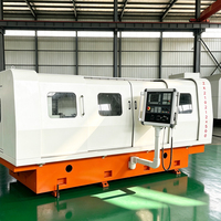 Machine de perçage horizontal CNC servo automatique pour trous profonds, moteur de boîte de vitesses haute précision, 60 mm max.
