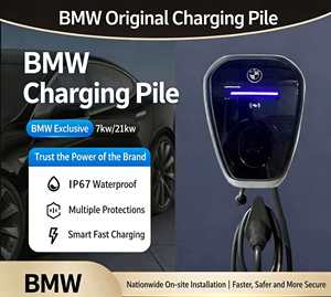 Estación de <span class=keywords><strong>Carga</strong></span> Inteligente para Vehículos Eléctricos de 7KW/21KW IP65, Control por Aplicación, Cargador de Pared y de Suelo para <span class=keywords><strong>BMW</strong></span> - Product Image 4