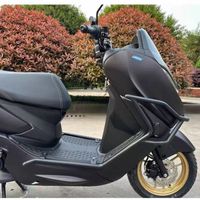 FOMOKER Nuevas Barras Protectoras de Acero al Carbono para Motor y Escape, Accesorios de Protección para Motocicleta, Color Negro, Compatibles con Yamaha Xingying 125