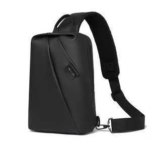OEM New Men's computer Minimalist Crossbody Bag Water-resistant <b>Chest</b> Pouch Motorcycle-style Cool Shoulder Backpack - Product Image 2