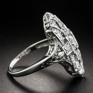 Anello dal design cavo, stile elegante, per donna - Product Image 3