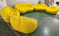 Nuevo Diseño Estilo INS Sofá Burbuja Reclinable de Tela para Dormir, Ideal para Centros Comerciales, Hoteles, Villas, Hospitales, Escuelas, Parques, Talleres, Sótanos y Entradas