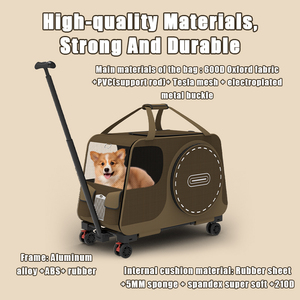 עגלת כלבים מתקפלת PRODIGY PTB01C עמידה במיוחד לטיולים וקמפינג - Product Image 2