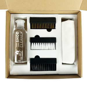 Neutral Formula 3 Brushes Removedor <span class=keywords><strong>de</strong></span> manchas más profundo Inofensivo OEM ODM Logo Sneaker Care Kit <span class=keywords><strong>de</strong></span> <span class=keywords><strong>limpieza</strong></span> <span class=keywords><strong>de</strong></span> <span class=keywords><strong>zapatos</strong></span> Box - Product Image 2