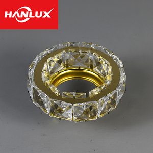 Moderna Lámpara LED Empotrable Desmontable <span class=keywords><strong>GU10</strong></span> MR16 con Acabado en Oro Cromado y Cristal+Hierro para Iluminación Interior - Product Image 2