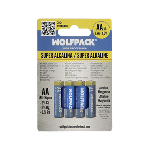 Batterie Alcaline AA LR-6 Confezione Blister da 4 - Product Image 5