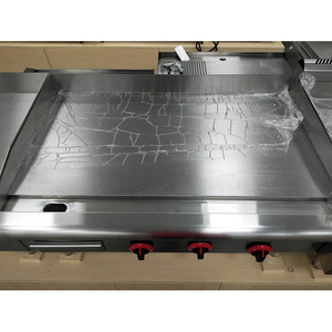 แผ่นเหล็กสแตนเลสสำหรับร้านอาหารตะวันตกแผ่นเหล็กไฟฟ้าแบบแบน - Product Image 2