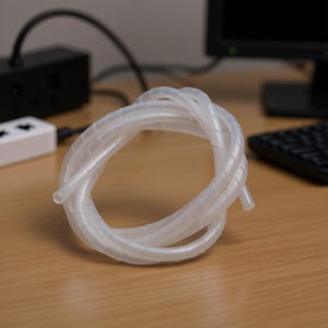 Gaine de câble spirale 9-65 mm, 10 mètres, protection flexible pour la gestion des câbles électroniques - Product Image 3