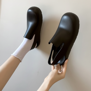 LK-CR01 uso quotidiano in gomma cinturino alla caviglia mulo Bloafer comodi zoccoli e muli - Product Image 1