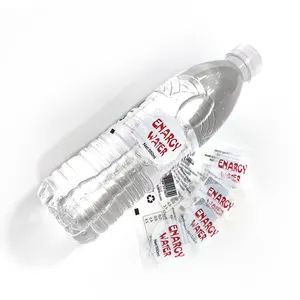 Etiqueta personalizada de garrafa de água, etiqueta de pvc com impressão personalizada, calor pvc, manga retrátil, etiqueta de plástico para garrafa de água