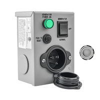 S520106 15 Amp jeneratör Transfer anahtarı 15 Amp 125V hava acil güç manuel Trans