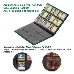 <span class=keywords><strong>Livre</strong></span> de cartes à collectionner en gros, chargeur 4 9 poches 400 900 <span class=keywords><strong>pikachu</strong></span> poke mon album classeur pour cartes à collectionner - Product Image 5