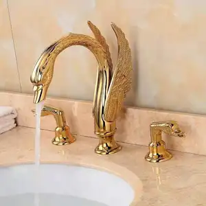 Kuğu küvet bağlantısız banyo muslukları antika pençe ayak küvet musluk duş
