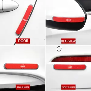 Factory Custom Logo Car Edge Door Protection Strip Car Door Anti Collision Strip Anti-scratch For Car Doors