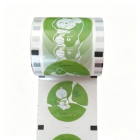 Film de masquage en CPP/PP haute densité, sans fuite de liquide, qualité alimentaire, pour scellage souple des gobelets remplis de café, yaourt et jus