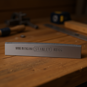 Stanley Industrial <b>Planer</b> Blade Rb106 Carbon Steel Made in Italy - Product Image 3