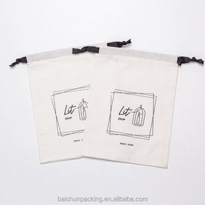 Drawstring Cotton Fabric <b>Dust</b> <b>Bag</b> with Printed Design for Handbags and Bikini Storage - Product Image 4