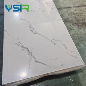 Ventes d'usine, panneaux muraux décoratifs <span class=keywords><strong>en</strong></span> marbre PVC avec revêtement UV, design brillant - Product Image 5