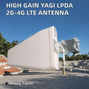 Antena LPDA DAS de Banda Ancha de 3 Bandas, Log Periódica Yagi, de Alta Ganancia, para Interiores y Exteriores, ZDTECH ZD-LPDA-740-10/11NF - Product Image 2