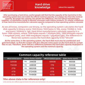 Seagate 4TB dahili masaüstü sabit disk için Coolfish 1TB 3TB seri Port SATA3 bilgisayar izleme Video kayıt ev - Product Image 5