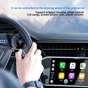 Boîtier <span class=keywords><strong>CarPlay</strong></span> sans fil pour audio et vidéo embarqués; Assistant de navigation intelligent pour Apple et Android; Garantie 1 an dans le monde entier - Product Image 5