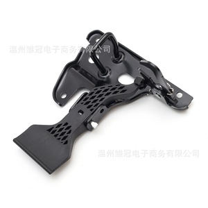 Cerradura de Capó para Audi 8E0 823 480, Pieza de Repuesto de Metal Negro para Modelos B7 - Product Image 3
