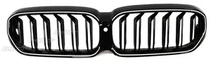 Grille avant LED pour BMW Série 5 G30 G38 2017-2020, calandre de pare-chocs avant de course, pièce extérieure - Product Image 4