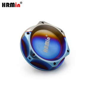 ฝาปิดถังน้ำมันเกียร์<span class=keywords><strong>รถ</strong></span>ยนต์/มอเตอร์ไซค์ รุ่น HRMin คุณภาพสูง สีฟ้าไหม้ แบบเกลียว - Product Image 1