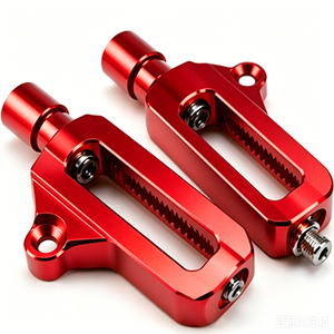 Bloque Ajustador de Cadena de Motocicleta de Aluminio CNC |   Tensor de Cadena Universal para Eje Trasero de Bicicleta, Piezas de Modificación para Motocicletas y Scooters - Product Image 1