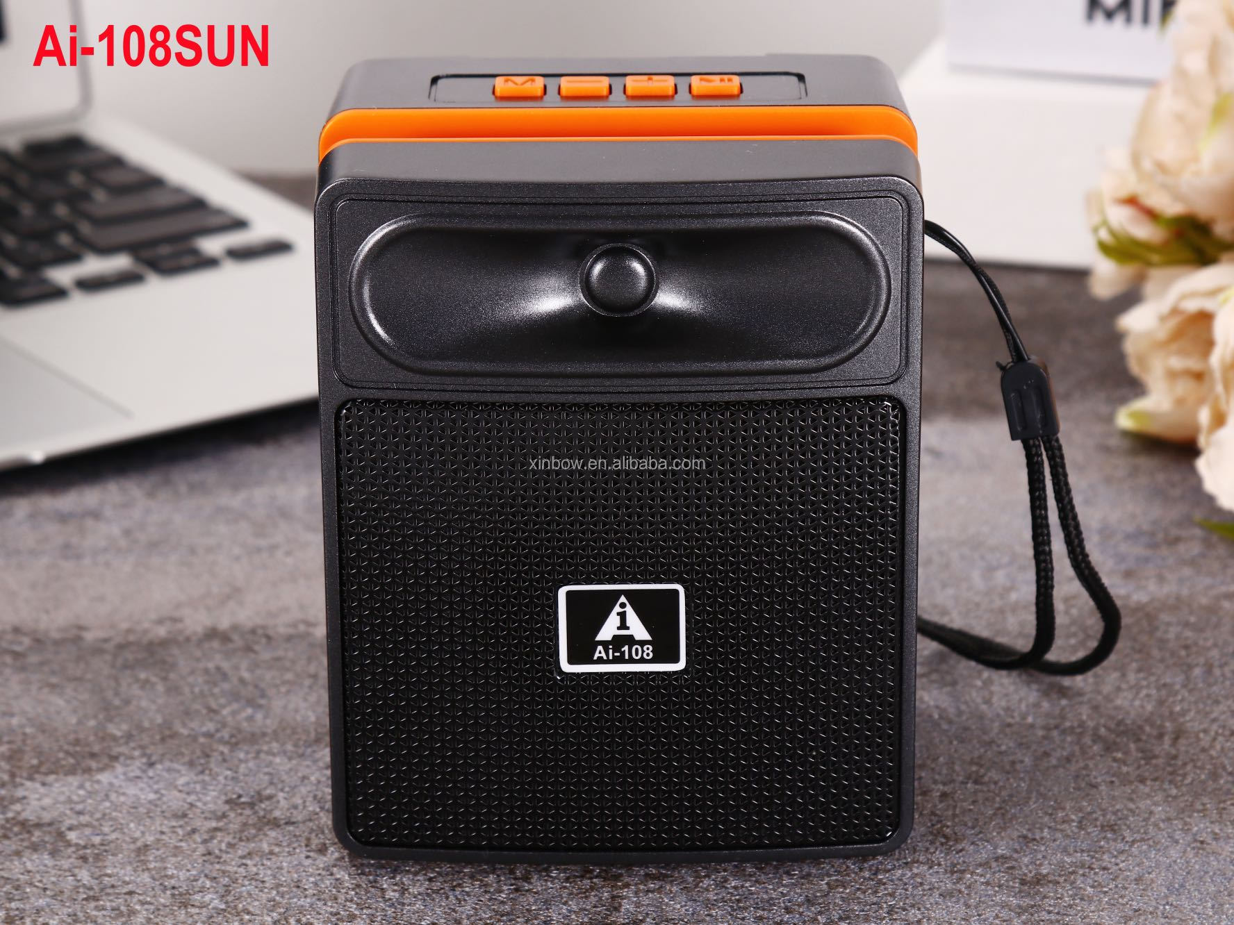 108S Portable Solar Bluetooth Speaker Perfect for Africa