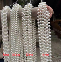 Décor de mariage détachable en acrylique et métal, accessoires de décoration de mariage DIY avec chaîne de perles pour événements élégants