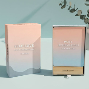 Tùy chỉnh in cá nhân sức khỏe Tâm thần motivational tích cực tự chăm sóc tình yêu thẻ suy nghĩ lòng biết ơn khẳng định thẻ - Product Image 1