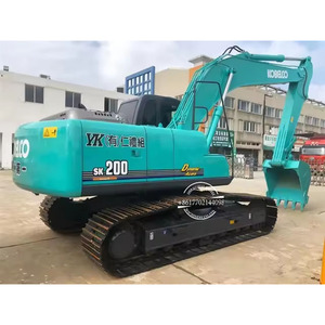 Excavadora Kobelco Usada 200 SK200-6, Maquinaria de Construcción SK200-10, Equipo de Movimiento de Tierras sobre Orugas Mediano - Product Image 1