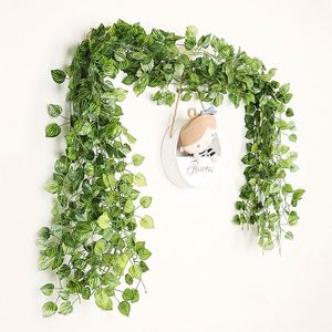 EG-G237 Vente en gros de lierre artificiel de haute qualité, 200 cm, <span class=keywords><strong>plantes</strong></span> suspendues décoratives, lierre artificiel décoratif - Product Image 4