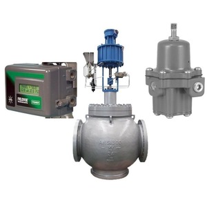 Ensemble complet de positionneur Fisher DVC2000, vanne de commande, actionneur pneumatique - Product Image 2