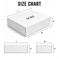 Individuell Bedruckte Minimalistische Stilvolle Tech-Inspirierte Boxen für Mobile Technikprodukte und Geschenkverpackungen