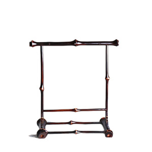 Bamboo Pen Holder Square Chinese Style Desk Storage Rack For Calligraphy Brushes Tea Table Ornaments - Product Image 5