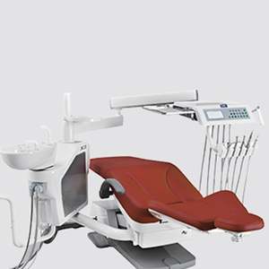 New <strong>Korea</strong> Style <strong>Dental</strong> <strong>Chair</strong> <strong>Unit</strong> with LCD Monitor and Adjustable Backrest, Medical Grade SP Series, CE ISO Certified - Product Image 4