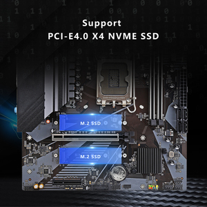 Carte mère de bureau Intel B760 LGA 1700 12e, 13e, 14e génération <span class=keywords><strong>I3</strong></span> I5 I7 I9 DDR4 64 Go B760 Pro Micro ATX - Product Image 2