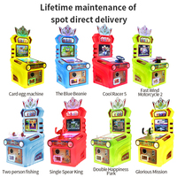 Machine de jeu d'arcade à pièces très vendue avec accepteur de pièces pour enfants - Jeu de course, de combat et de tir