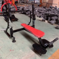 Équipement de fitness professionnel pour salle de sport, banc de musculation plat Super Olympic pour salle de sport
