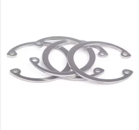C-Type Shaft Retaining Ring 304 Stainless Steel Natural Color/Pickling Finish DIN 471 Spring Steel 16 X 1.0 Circlip Rings