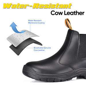 BactiVoid Chaussures de sécurité approuvées par <span class=keywords><strong>la</strong></span> CSA pour les travailleurs canadiens <span class=keywords><strong>Bottes</strong></span> à bout d'acier - Product Image 6