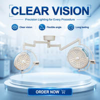 Lampe chirurgicale LED médicale pour salle d'opération d'hôpital, lampe chirurgicale sans ombre à haute luminosité, lampe LED