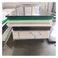 Fournisseurs d'épaisseur de feuille noire UHMWPE Panneau en plastique dur blanc Feuille de matière plastique UHMW