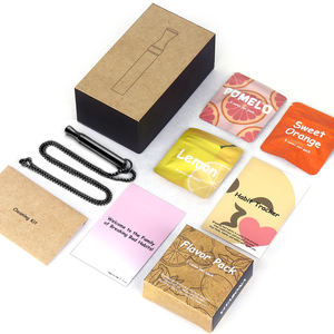 Pochette pour tuyau Articles de soulagement de l'attaque de panique Produits d'aromathérapie Inhalateur d'air Dispositif d'entraînement respiratoire Cigares à fumer pour hommes Paquet de 12 - Product Image 4