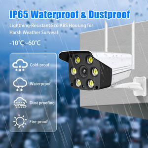 人体识别，通过人体运动跟踪和内置警报器，智能网络摄像机，广角室内监控 - Product Image 2