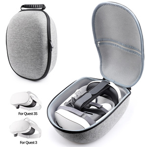 QANYOJOU Portable VR Sac de rangement en matériau <span class=keywords><strong>EVA</strong></span> pour 3/3s 510g Anti-chute et Durable pour les joueurs en plein air - Product Image 5
